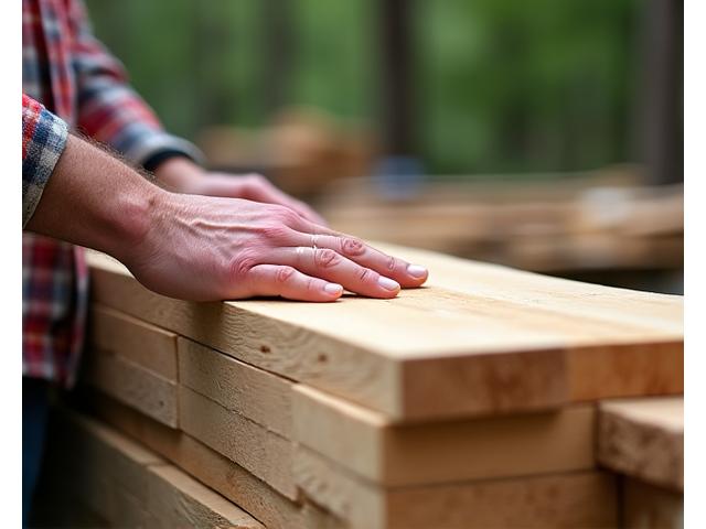 Sustainable Wood Sourcing with ethically harvested lumber